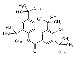 3,5-二叔丁基-4-羟基苯甲酸-2,4-二叔丁基苯酯