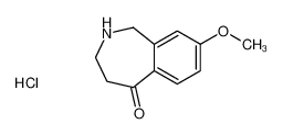1，2，3，4-四氢-8-甲氧基-5H-2-苯并氮杂卓-5-酮盐酸盐