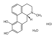 R-()-阿朴吗啡 盐酸盐 半水合物