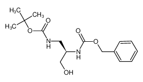 苄基 叔丁基 (3-羟基丙烷-1,2-二基)(R)-二氨基甲酸酯