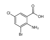 2-氨基-3-溴-5-氯苯甲酸