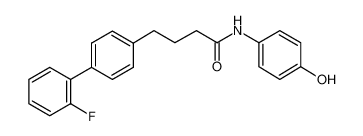 4-[4-(2-fluorophenyl)phenyl]-N-(4-hydroxyphenyl)butanamide