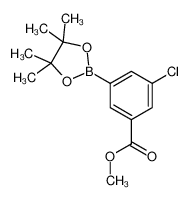 3-氯-5-(4,4,5,5-四甲基-1,3,2-二氧硼杂环戊烷-2-基)苯甲酸甲酯