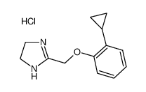 2-((2-环丙基苯氧基)甲基)-4，5-二氢-1H-咪唑盐酸盐