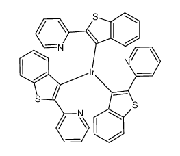三[2-(苯并[b]噻吩-2-基)吡啶-C3,N]铱(III)
