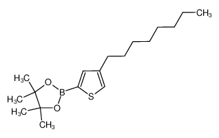 4-正辛基-2-(4,4,5,5-四甲基-1,3,2-二氧硼戊环-2-基)噻吩