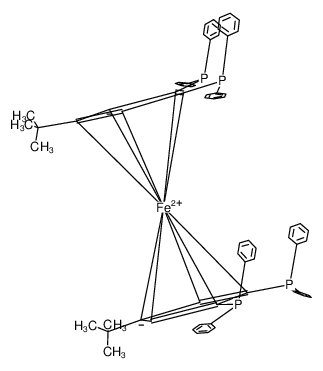 4，4'-双(叔丁基)-1，1'，2，2'-四(二苯基膦基)二茂铁