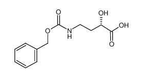 2-羟基-4-苄氧羰酰氨基丁酸