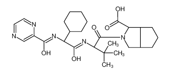 (1S，3AR，6AS)-(2S)-2-环己基-N-(2-吡嗪基羰基)甘氨酰-3-甲基-L-缬氨酰八氢环戊并[C]吡咯-1-羧酸 （特拉匹韦中间体）