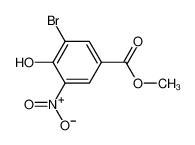 3-溴-4-羟基-5-硝基苯甲酸甲酯