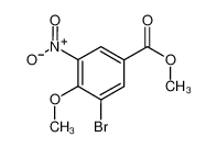 3-溴-4-甲氧基-5-硝基苯甲酸甲酯
