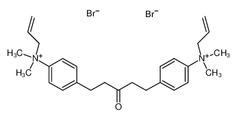 1，5-双（4-烯丙基二甲基氨苯基）戊-3-酮二溴