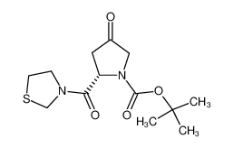 (2S)-4-氧代-2-(3-噻唑烷基羰基)-1-吡咯烷羧酸叔丁酯