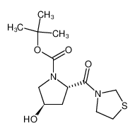(2S，4R)-4-羟基-2-(3-噻唑烷基羰基)-1-吡咯烷羧酸叔丁酯