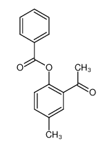 2-乙酰基-4-甲基苯基苯甲酸酯