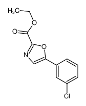 5-(3-氯苯基)噁唑-2-甲酸乙酯