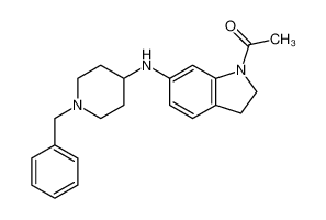 1-乙酰基-N-(1-苄基哌啶-4-基)-吲哚-6-胺