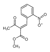 甲基 2-(2-硝基苯亚甲基)乙酰乙酸酯