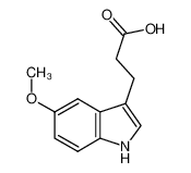 3-(5-甲氧基-1H-吲哚-3-基)-丙酸