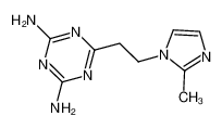 2,4-二氨基-6-[2-(2-甲基-1-咪唑基)乙基]-1,3,5-噻嗪