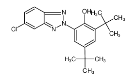 2,4-二-叔-丁基-6-(5-氯-2H-苯并-[d][1,2,3]三唑-2-基)苯酚