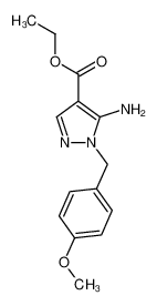 5-氨基-1-(4-甲氧基苄基)-1H-吡唑-4-羧酸乙酯