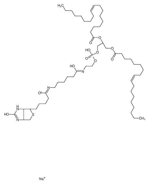 1,2-二油酰基-sn-甘油-3-磷酸乙醇胺-N-(帽生物素)(钠盐)