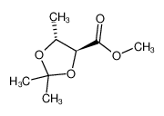 (4S，5R)-2，2，5-三甲基-1，3-二氧戊环-4-羧酸甲酯