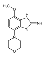 4-甲氧基-7-N-吗啉基苯并[D]噻唑-2-胺