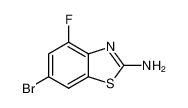6-溴-4-氟-1，3-苯并噻唑-2-胺