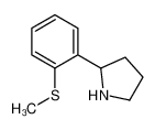 2-(2-(甲硫基)苯基)吡咯烷