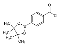 4-(4,4,5,5-四甲基-1,3,2-二氧硼杂环戊烷-2-基)苯甲酰氯