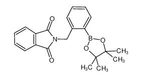 2-(2-(4,4,5,5-Tetramethyl-1,3,2-dioxaborolan-2-yl)benzyl)isoindoline-1,3-dione