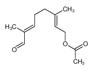 (2E,6E)-3,7-二甲基-8-氧代辛-2,6-二烯-1-基乙酸酯