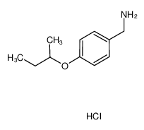 (4-(仲丁氧基)苯基)甲胺盐酸盐