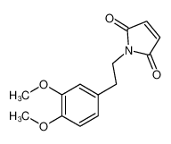 1-[2-(3，4-二甲氧基-苯基)-乙基]-吡咯-2，5-二酮