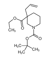 1-Boc-3-烯丙基哌啶-3-甲酸乙酯