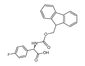 N-Fmoc-R-4-氟苯甘氨酸