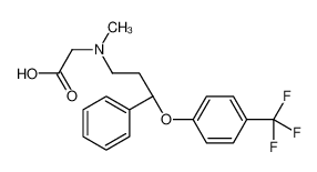 N-甲基-N-[(3R)-3-苯基-3-[4-(三氟甲基)苯氧基]丙基]甘氨酸
