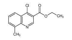 4-氯-8-甲基喹啉-3-甲酸乙酯