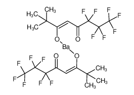 二(6，6，7，7，8，8，8-七氟-2，2-二甲基-3，5-辛二酮)钡