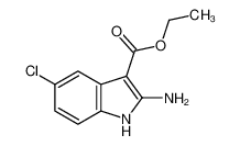 2-氨基-5-氯-1H-吲哚-3-羧酸乙酯