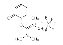 1,1,3,3-四甲基-2-(2-氧代吡啶-1(2H)-基)异脲六氟磷酸盐 [HPTU]