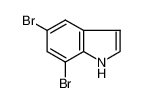 5,7-二溴-1H-吲哚