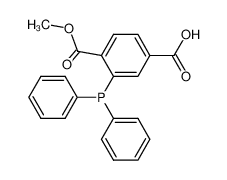 3-(二苯基膦)-4-(甲氧羰基)苯甲酸