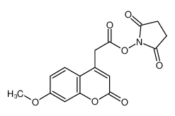 7-甲氧基-2-氧代苯并吡喃-4-乙酸 N-丁二酰亚胺酯