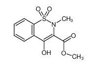 4-羟基-2-甲基-2H-1,2-苯并噻嗪-3-羧酸甲酯-1,1-二氧化物