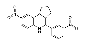 8-硝基-4-(3-硝基苯基)-3a,4,5,9b-四氢-3H-环戊二烯并[c]喹啉