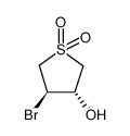 3-溴-4-羟基四氢噻吩1,1-二氧化物