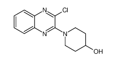 1-(3-氯-2-喹喔啉基)-4-哌啶醇